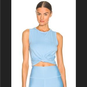 Alo Yoga Cover Tank (Blue Skies)